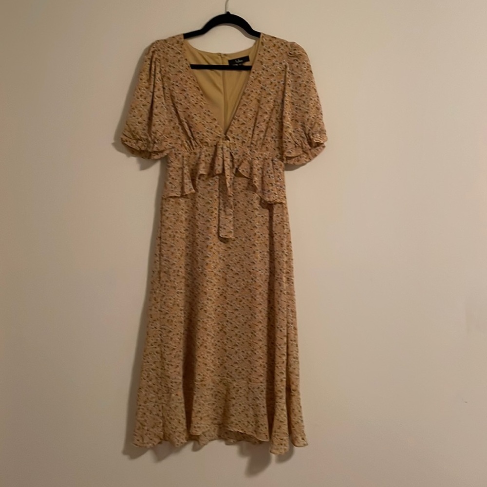 Lulus - Floral Midi Dress